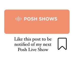 ❤️ Like this listing for upcoming live shows 🦋🤍